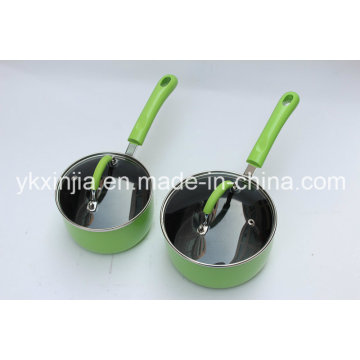 Utensílios de cozinha 18, 20 centímetros de alumínio Non-Stick Coating Cookware Set